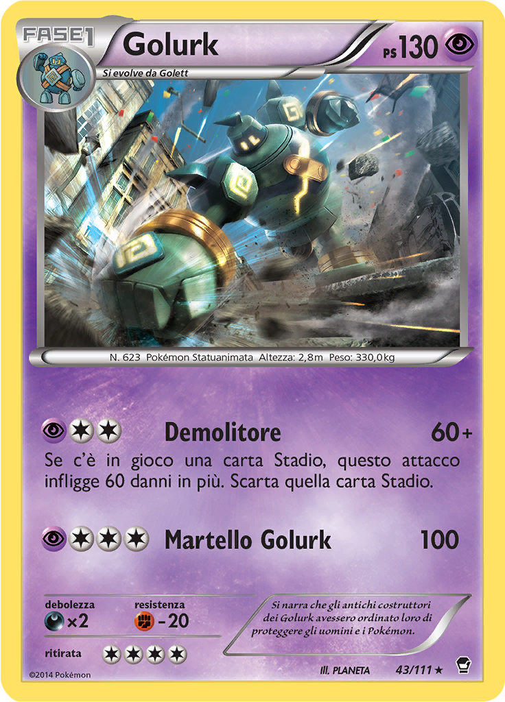 Golurk (Reverse Holo)