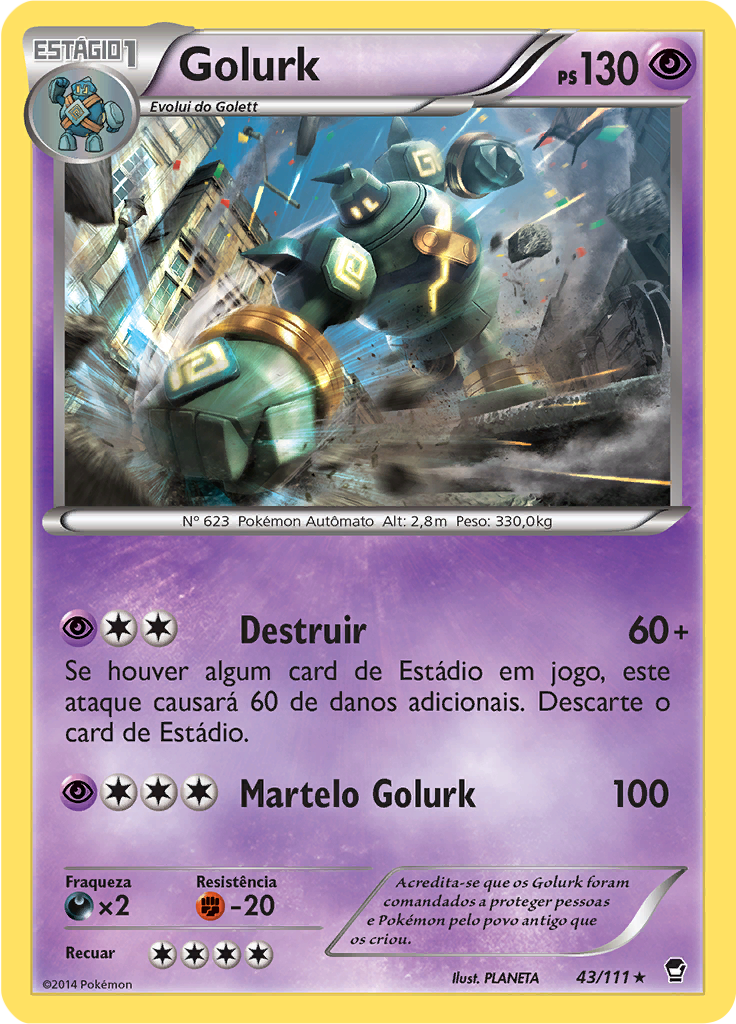 Golurk (Reverse Holo)