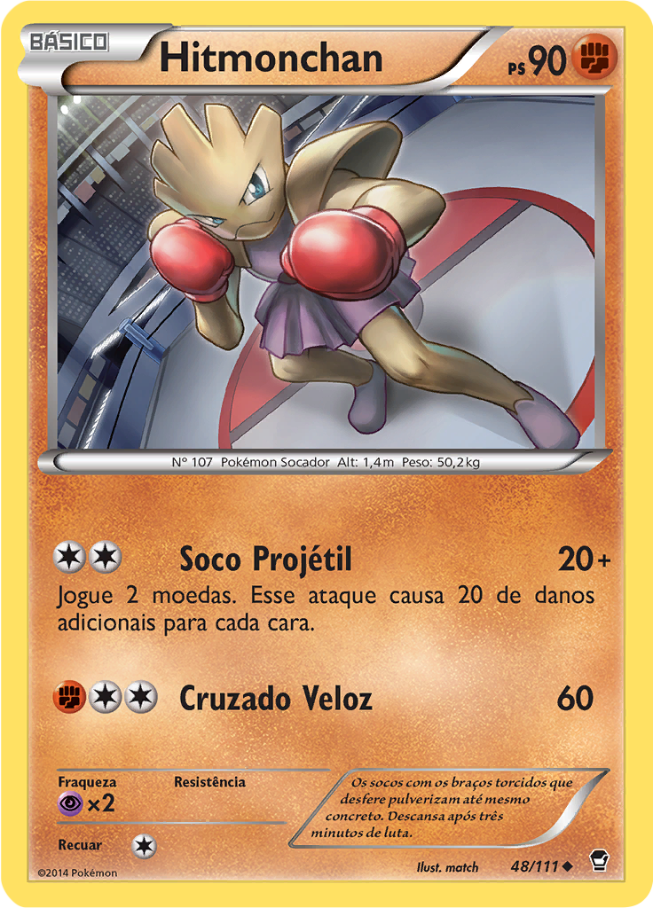 Hitmonchan (Reverse Holo)