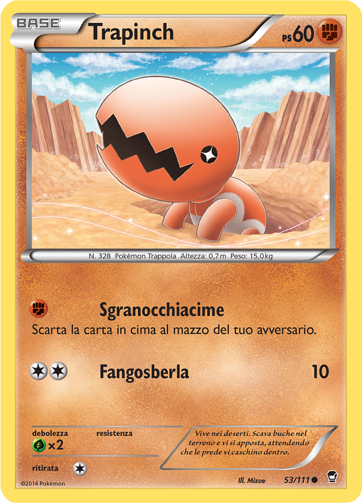 Trapinch (Reverse Holo)