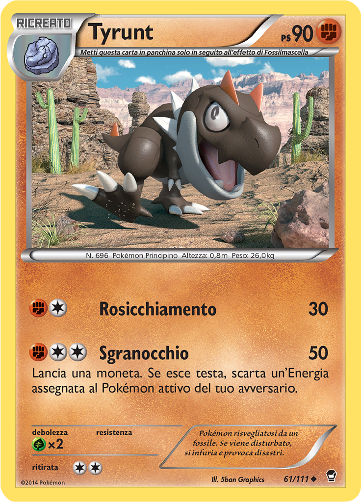 Tyrunt (Reverse Holo)