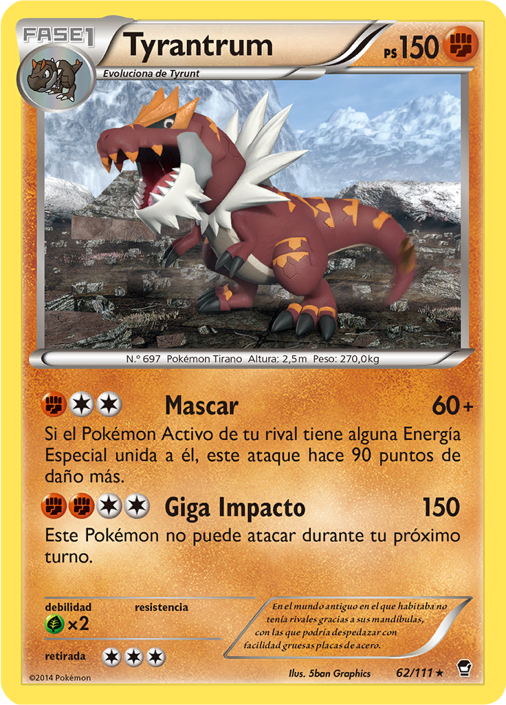 Tyrantrum (Reverse Holo)