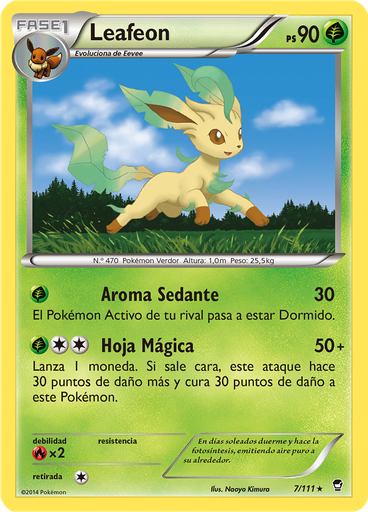 Leafeon (Reverse Holo)