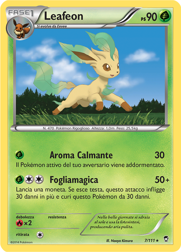Leafeon (Reverse Holo)