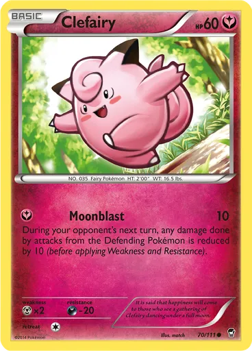 Clefairy — Furious Fists