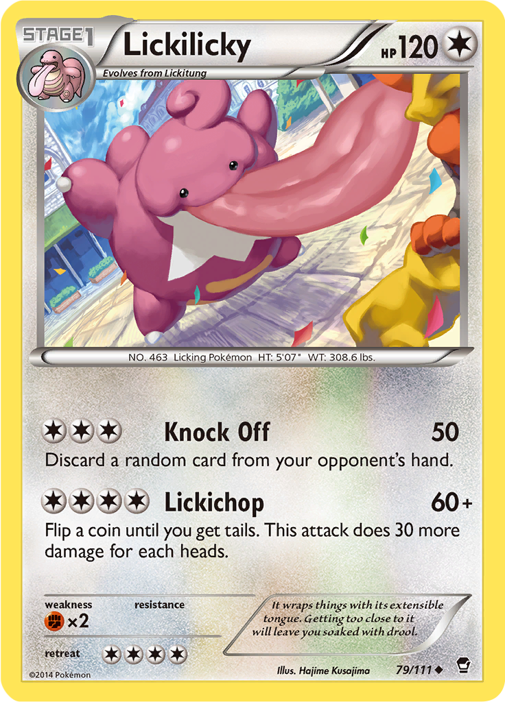 Lickilicky (Reverse Holo)