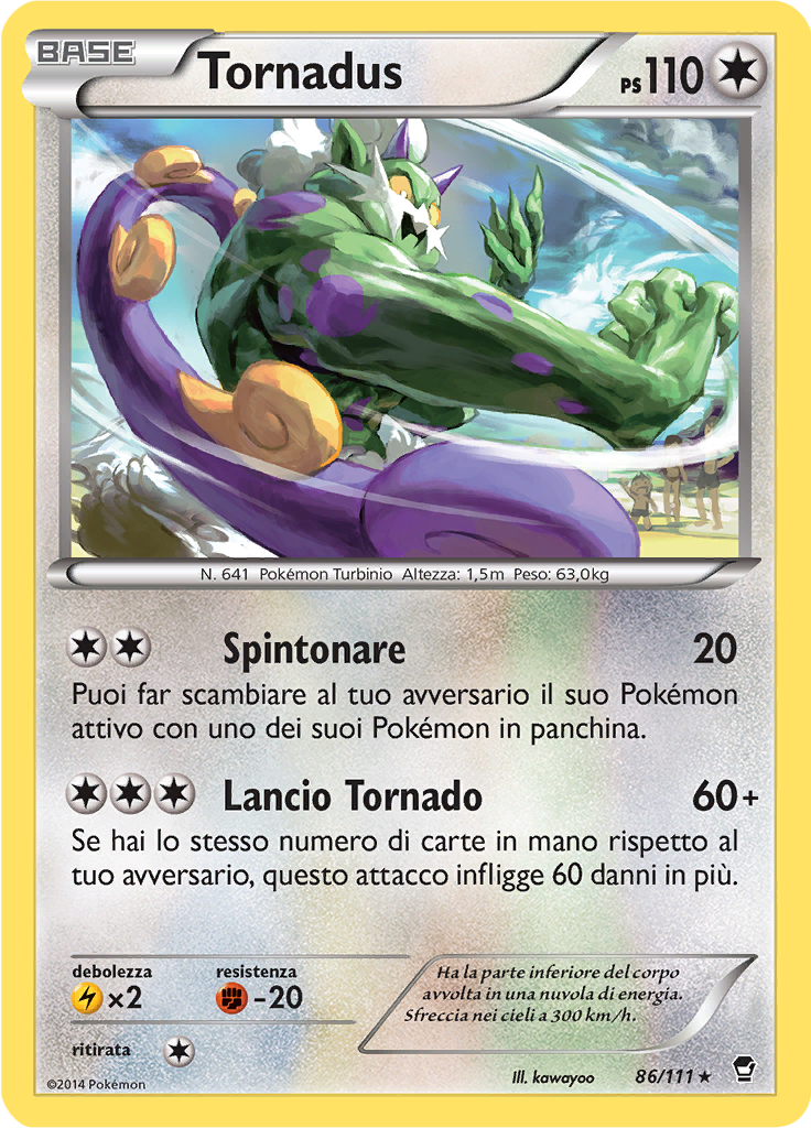 Tornadus (Reverse Holo)
