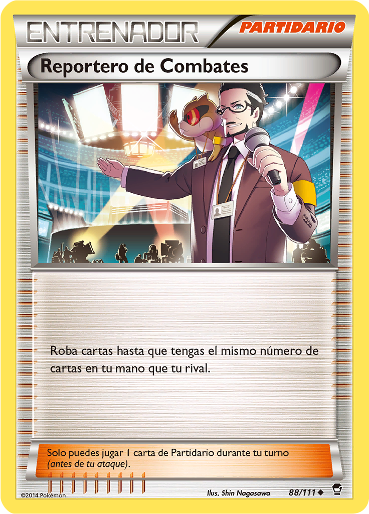Reportero de Combates (Reverse Holo)