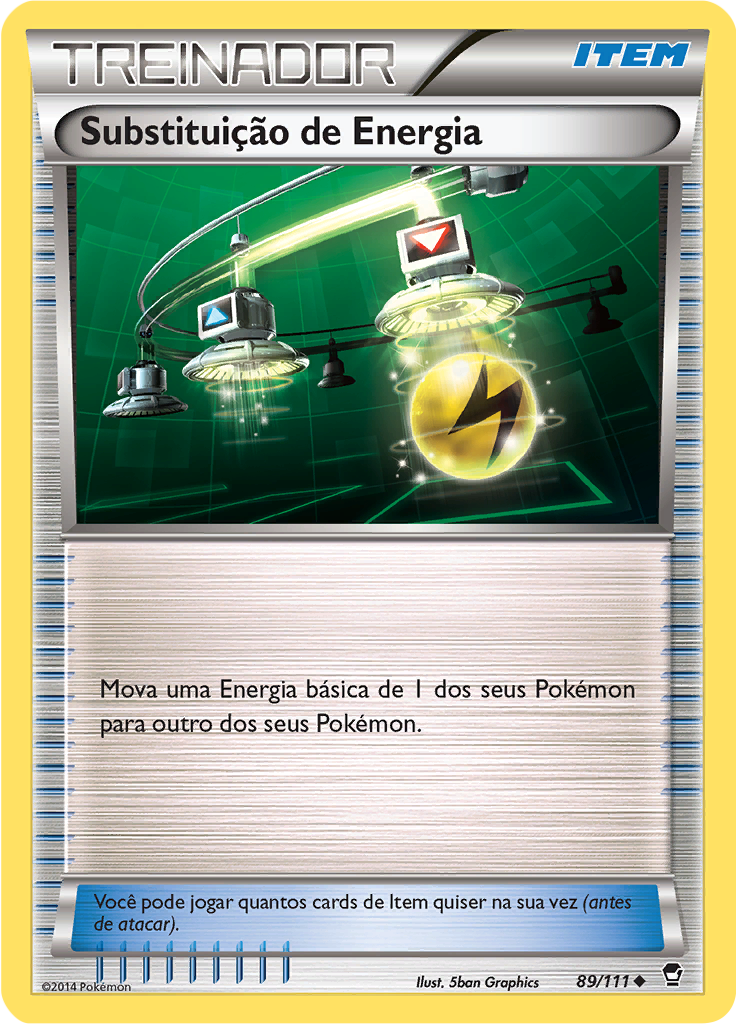 Substituição de Energia (Reverse Holo)
