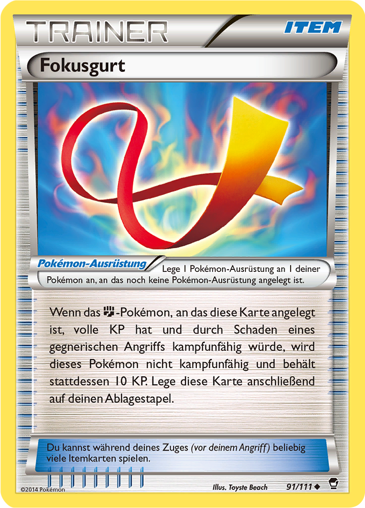 Fokusgurt (Reverse Holo)