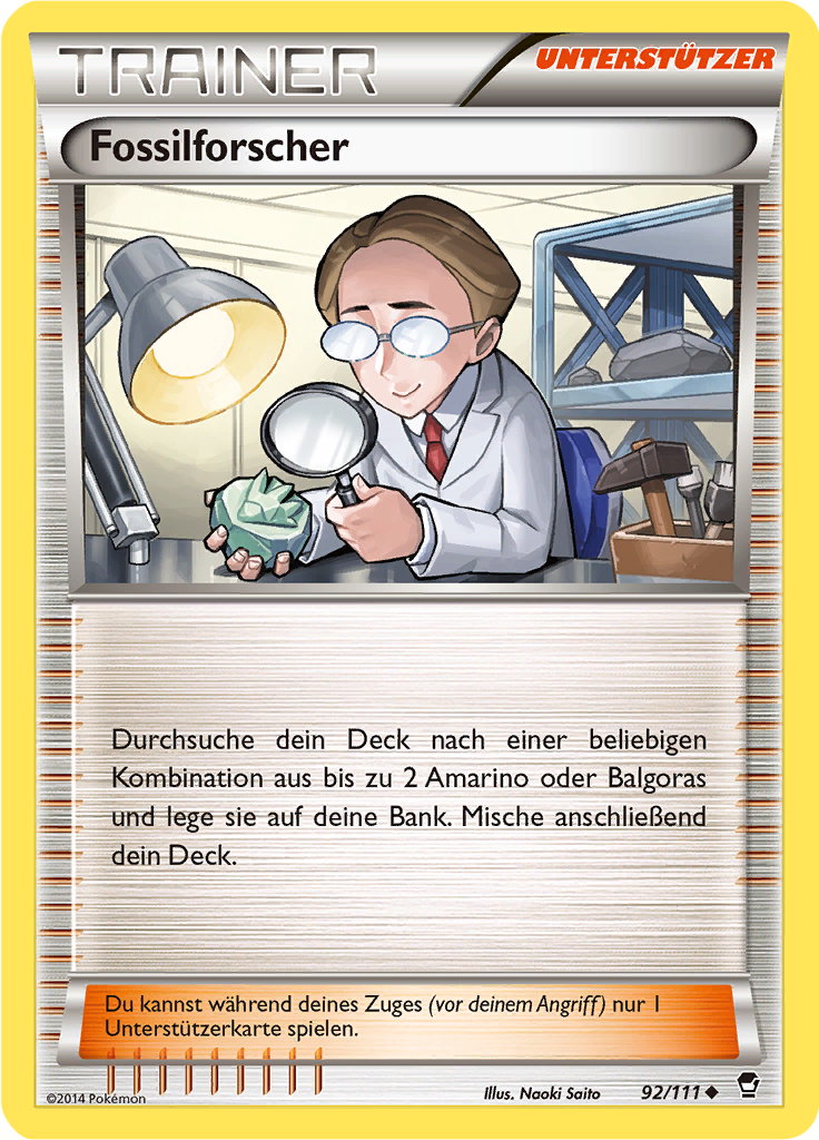 Fossilforscher (Reverse Holo)