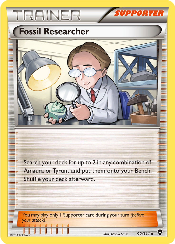 Fossil Researcher (Reverse Holo)