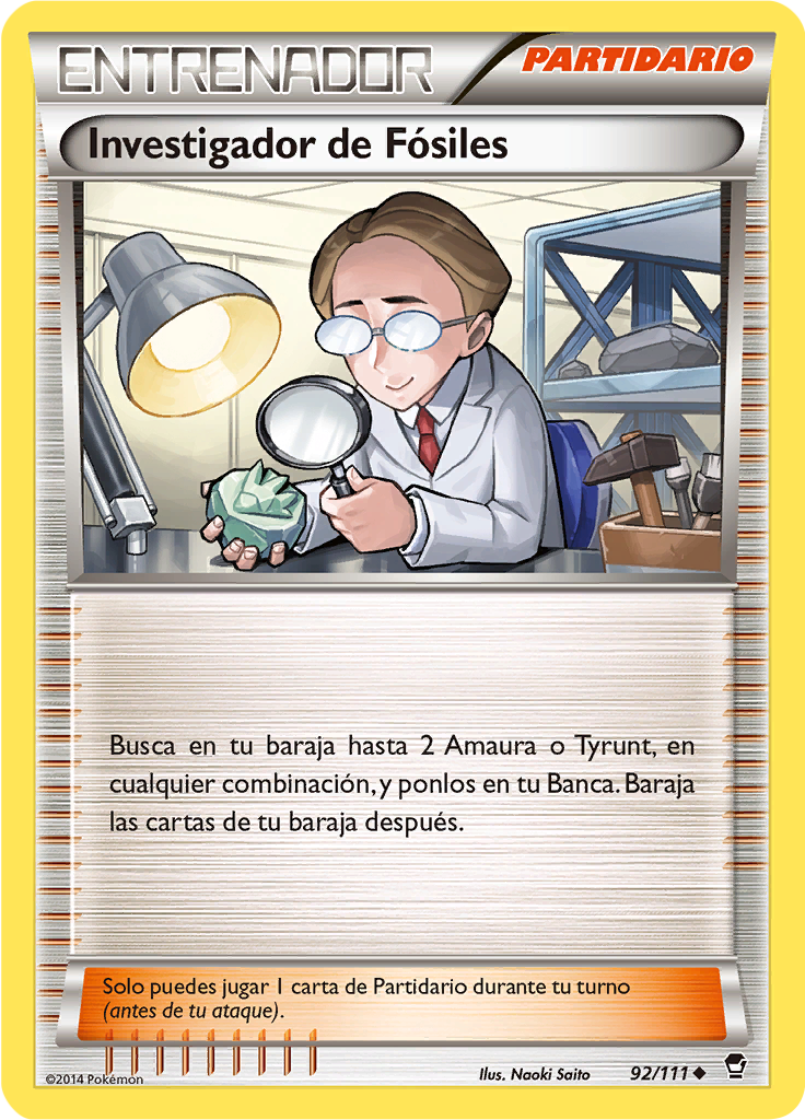 Investigador de Fósiles (Reverse Holo)