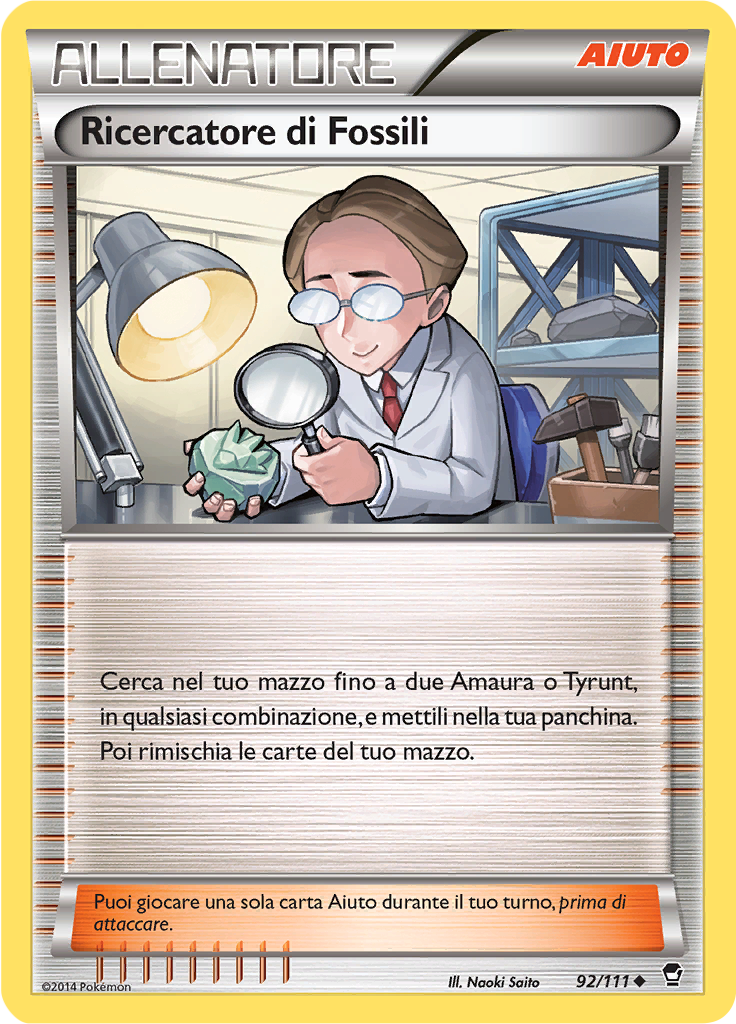 Ricercatore di Fossili (Reverse Holo)