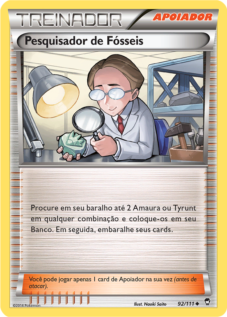 Pesquisador de Fósseis (Reverse Holo)