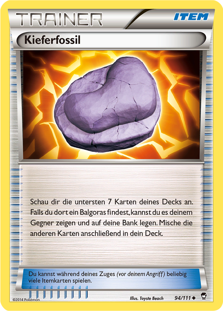 Kieferfossil (Reverse Holo)