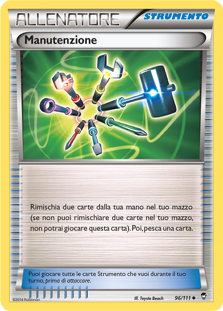 Manutenzione (Reverse Holo)