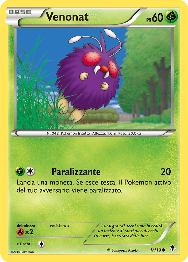 Venonat (Reverse Holo)