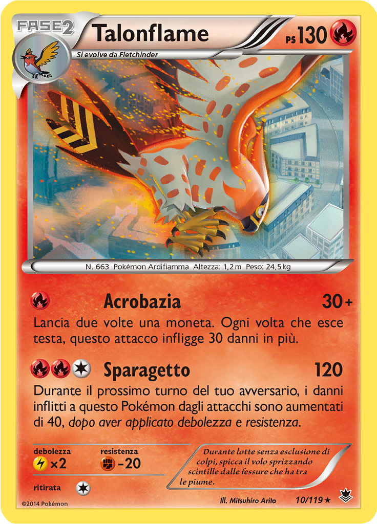 Talonflame (Reverse Holo)