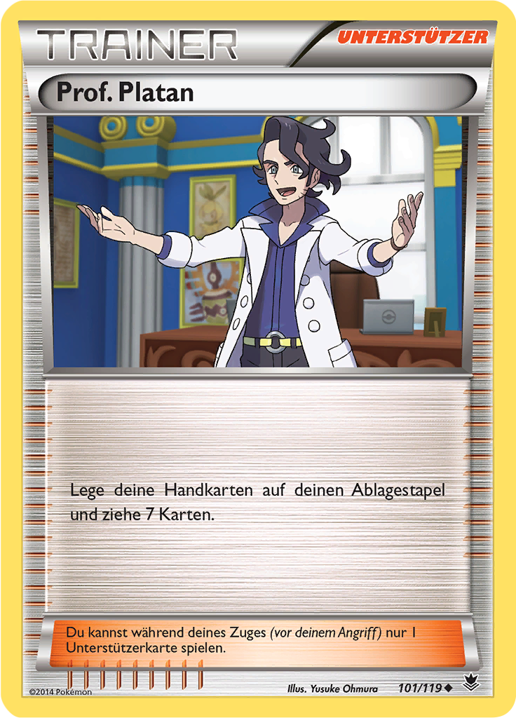 Prof. Platan (Reverse Holo)