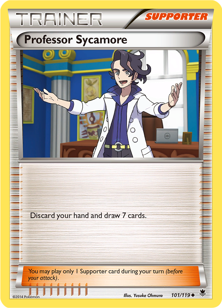Professor Sycamore (Reverse Holo)