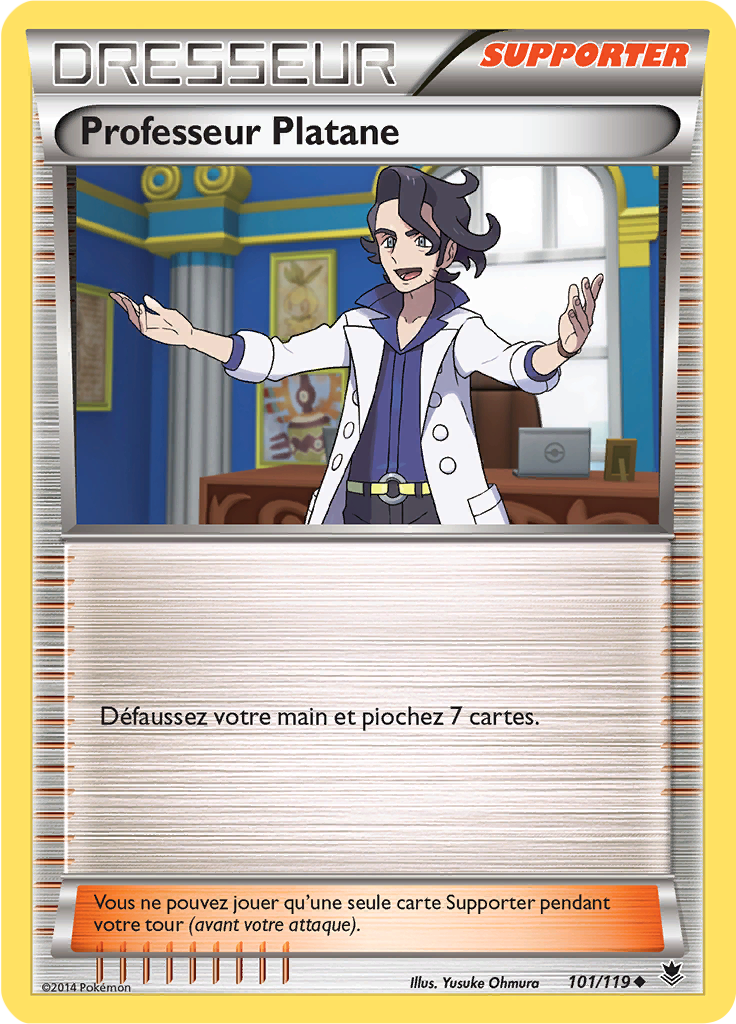 Professeur Platane (Reverse Holo)