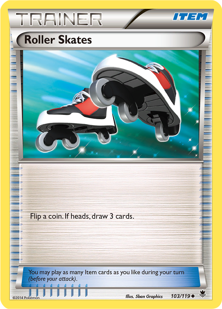Roller Skates (Reverse Holo)