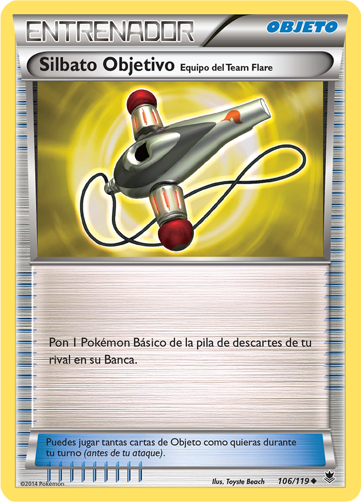 Silbato Objetivo Equipo del Team Flare