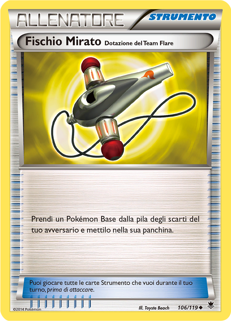 Fischio Mirato [Dotazione del Team Flare] (Reverse Holo)