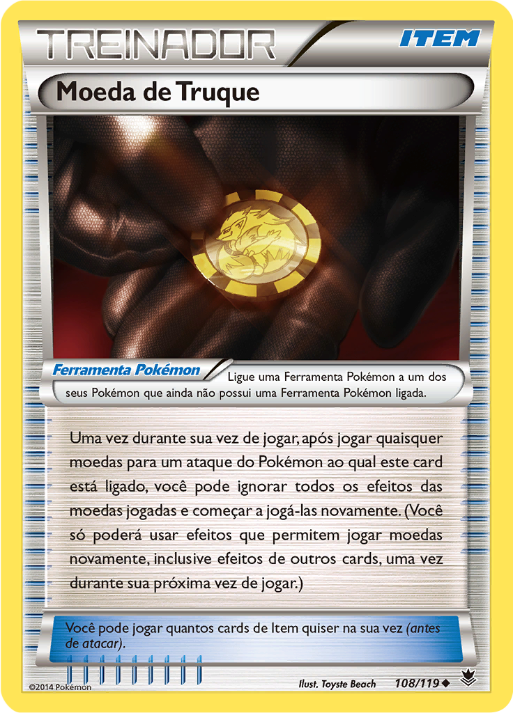 Moeda de Truque (Reverse Holo)