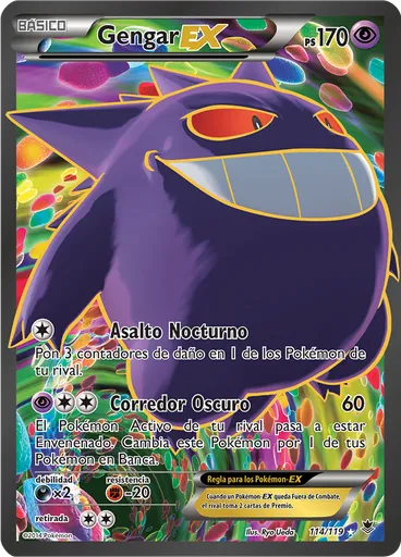 Gengar EX — Fuerzas Fantasmales