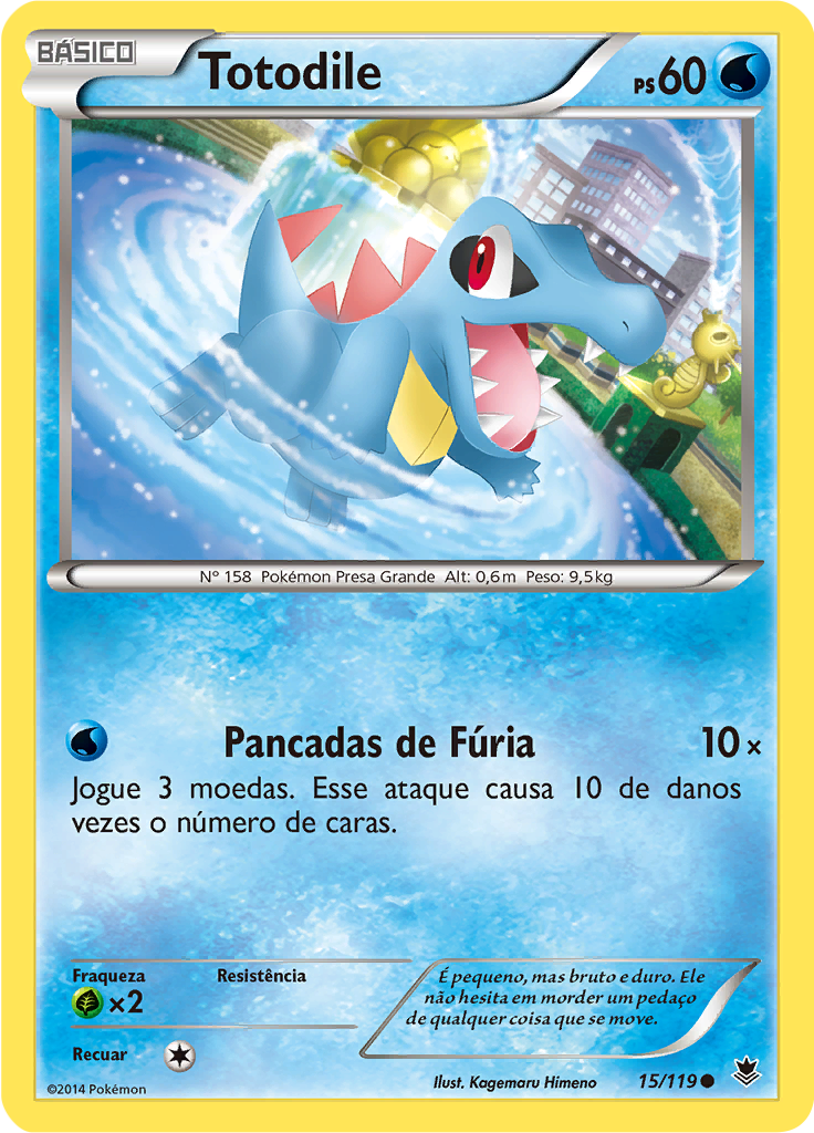 Totodile (Reverse Holo)