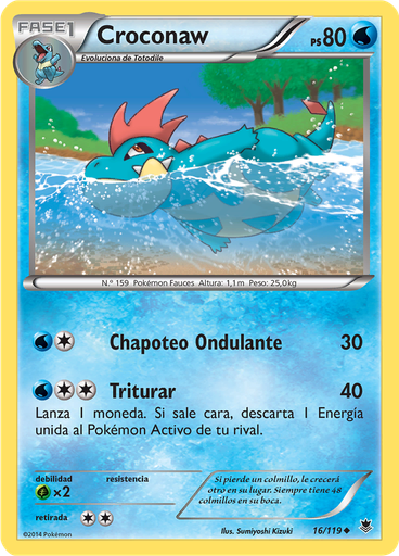 Croconaw (Reverse Holo)