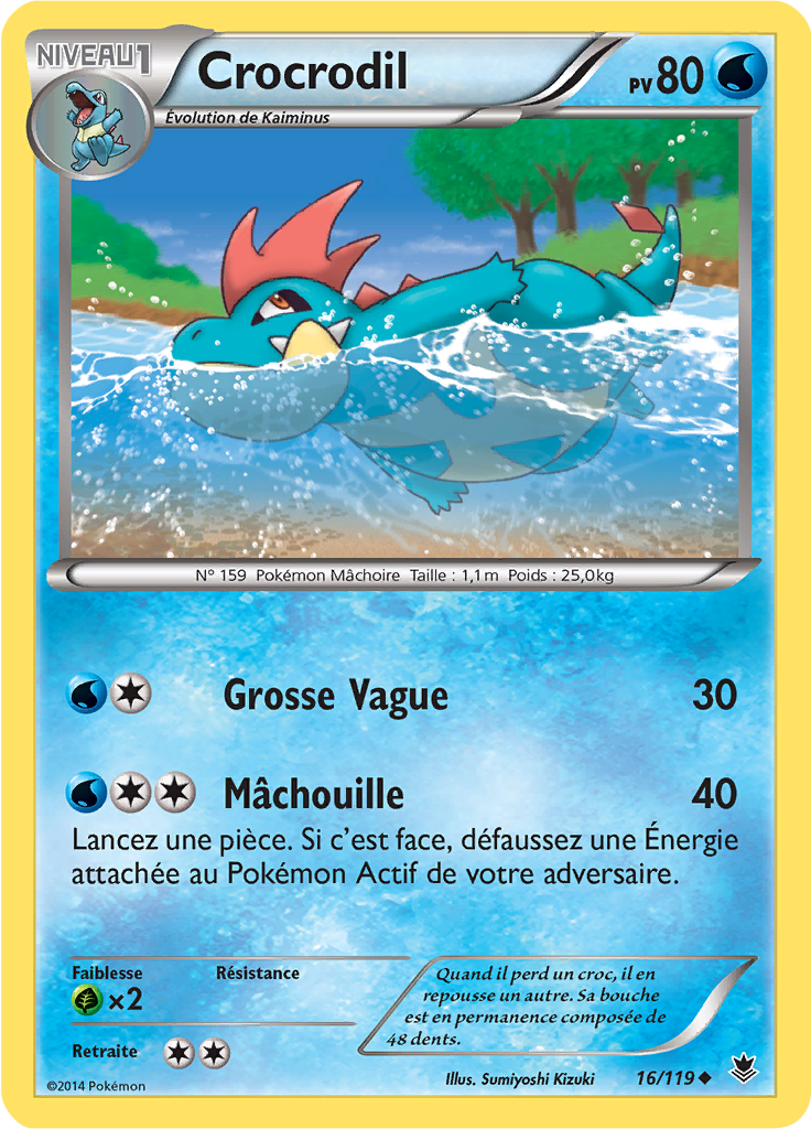 Crocrodil (Reverse Holo)