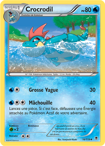 Crocrodil (Reverse Holo)
