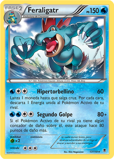 Feraligatr (Reverse Holo)