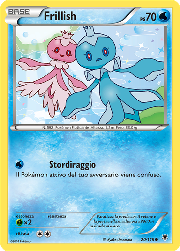 Frillish (Reverse Holo)