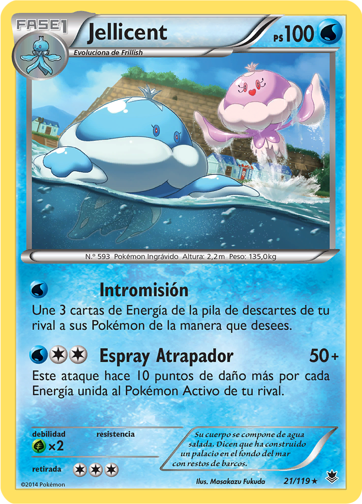 Jellicent (Reverse Holo)