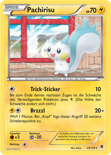 Pachirisu (Reverse Holo)