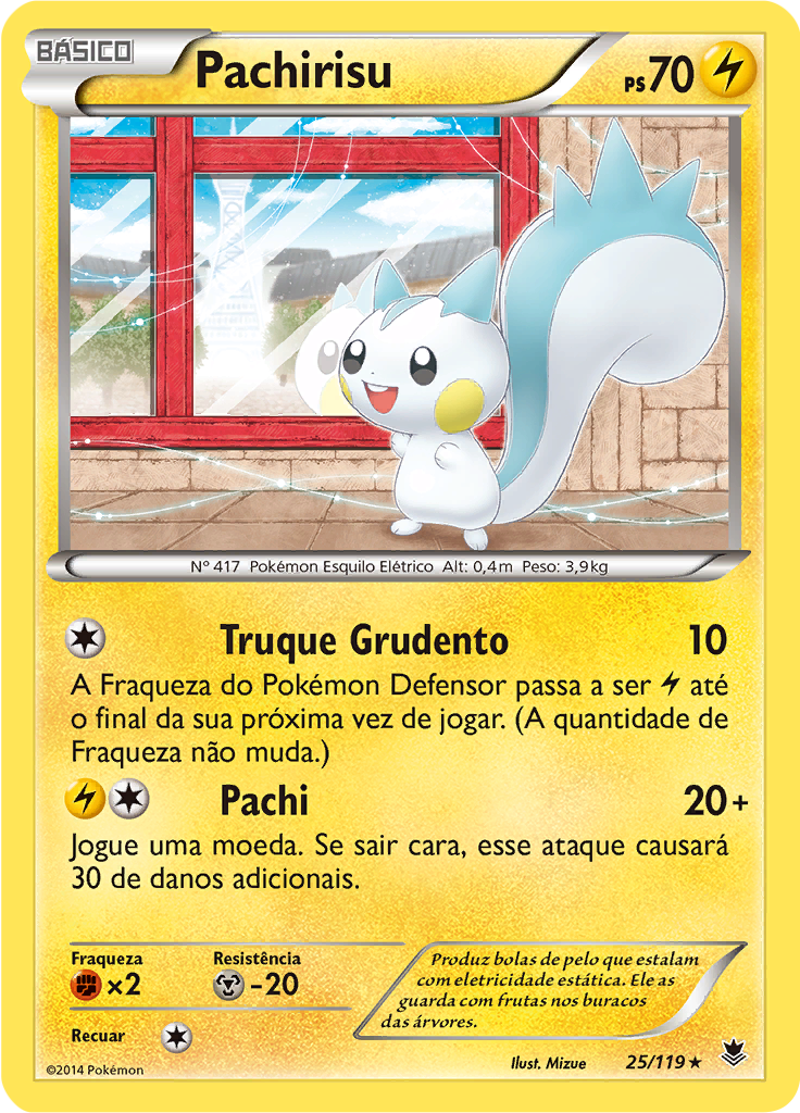 Pachirisu (Reverse Holo)