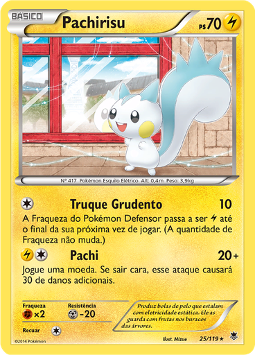 Pachirisu (Reverse Holo)