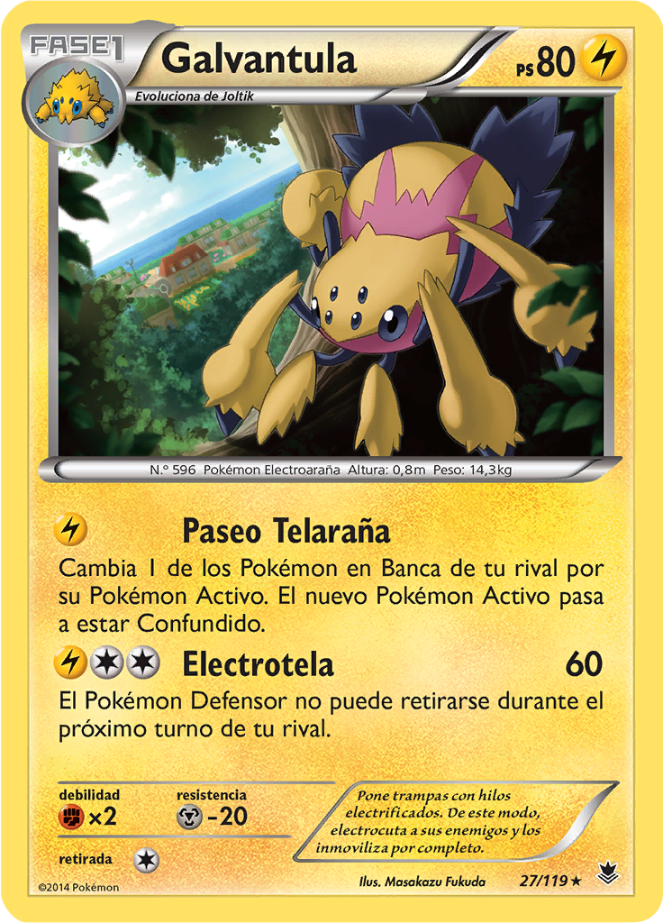 Galvantula (Reverse Holo)