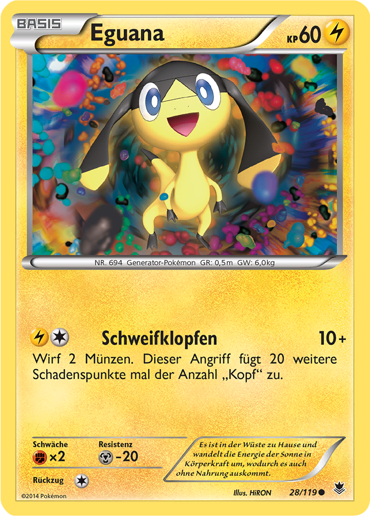 Eguana (Reverse Holo)