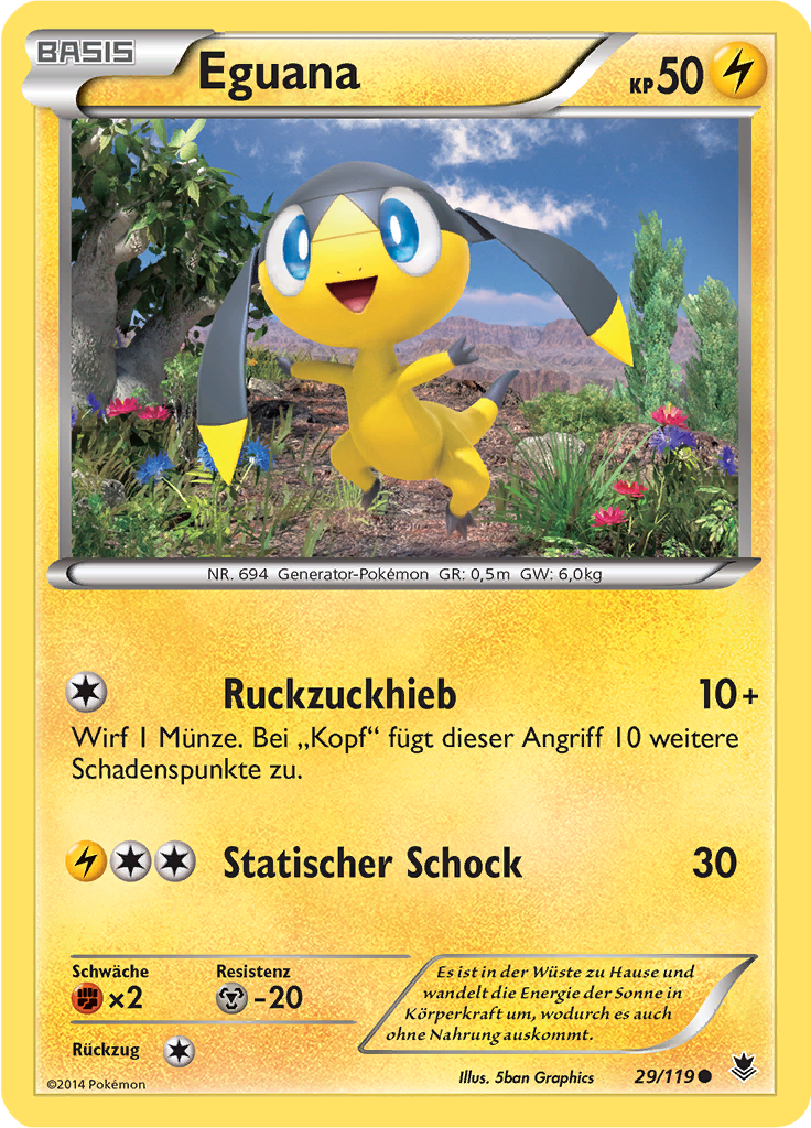 Eguana (Reverse Holo)