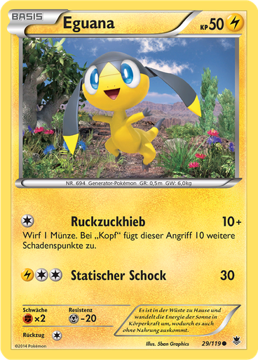 Eguana (Reverse Holo)