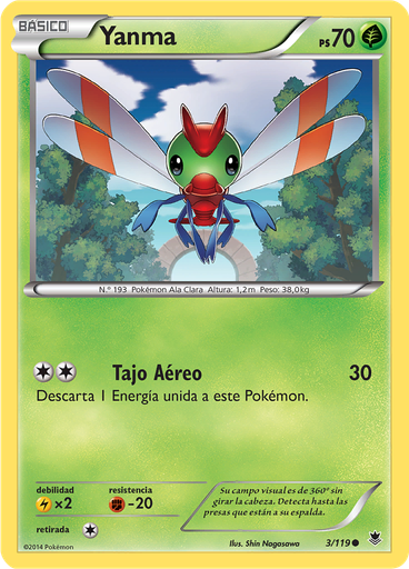 Yanma (Reverse Holo)