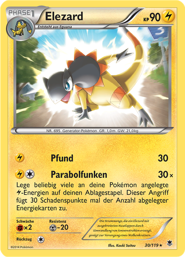 Elezard (Reverse Holo)