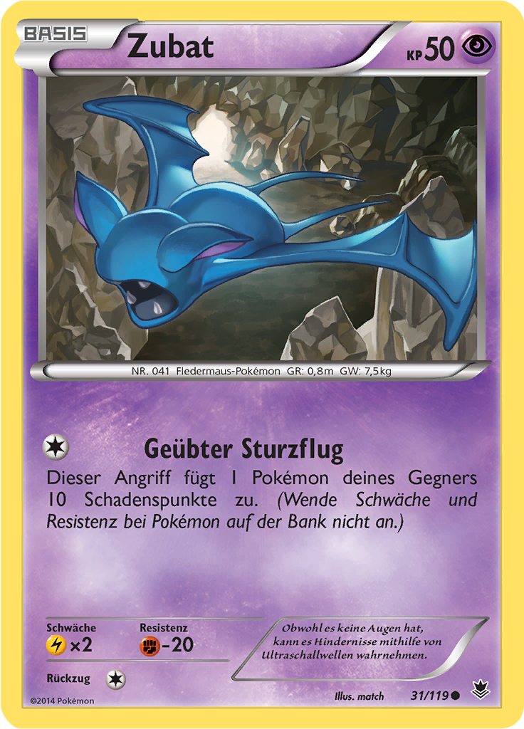 Zubat (Reverse Holo)