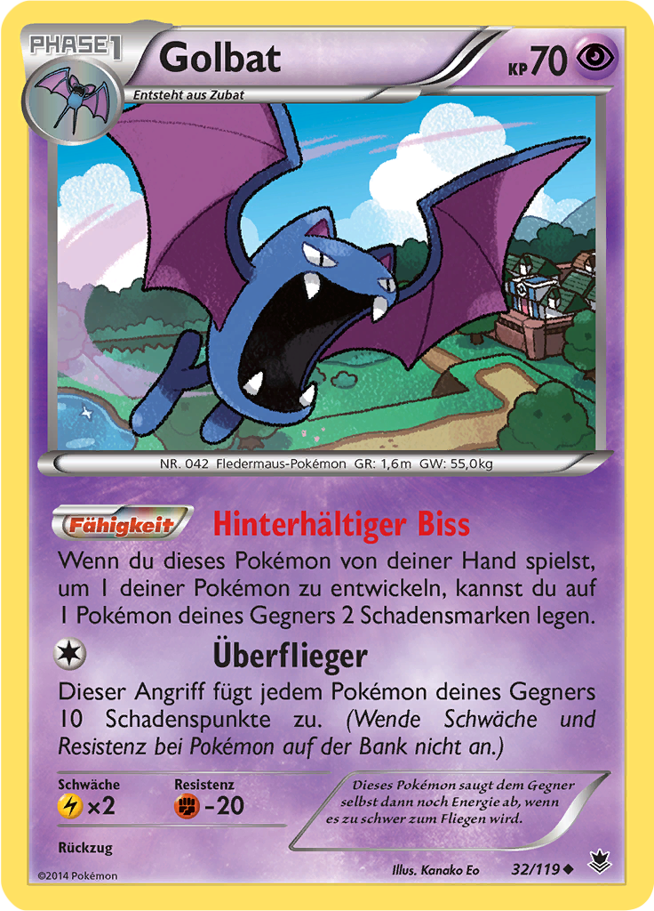 Golbat (Reverse Holo)