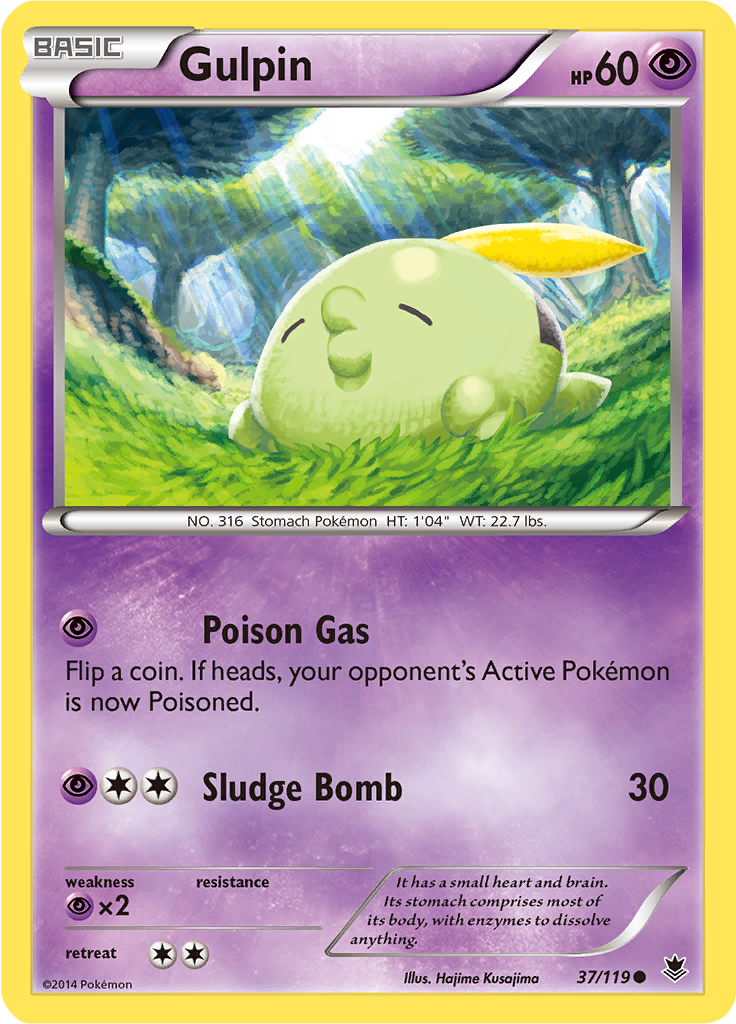 Gulpin (Reverse Holo)